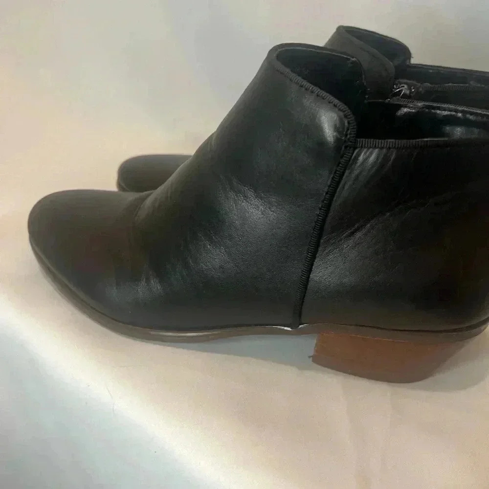Crown Vintage Tabitha Leather Booties size 7.5 m - Picture 4 of 7